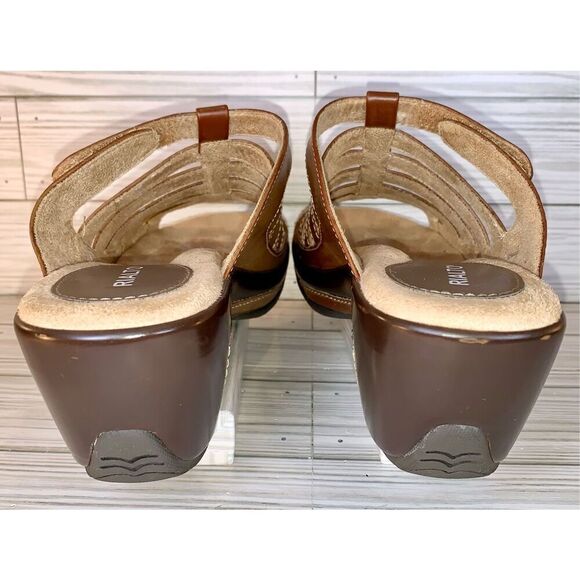Rialto Brown Sugar Valencia Comfort Clog S:8.5 - Picture 8 of 10